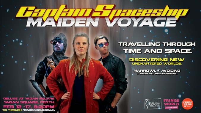 captain spaceship - northbridge digital screen slide