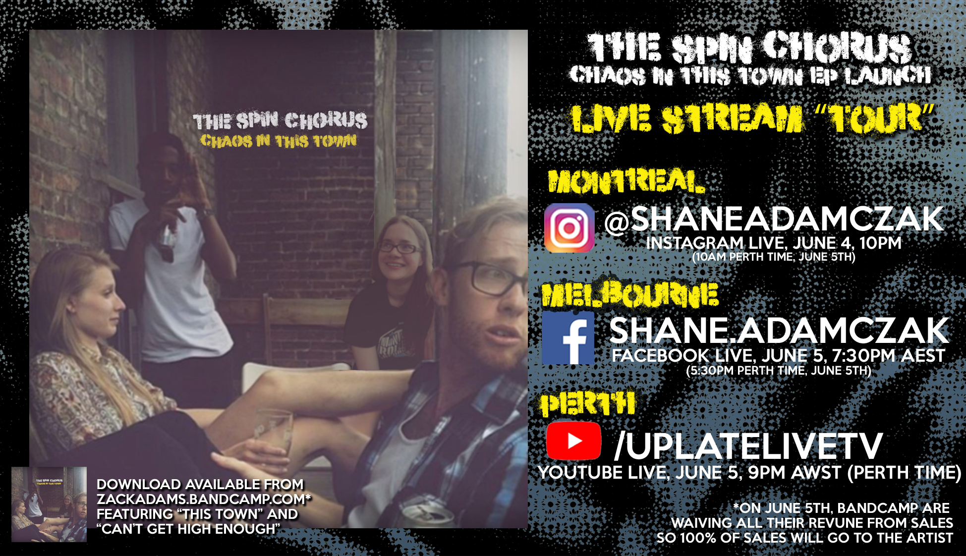 live tour poster landscape